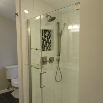 Bathroom Shower - after