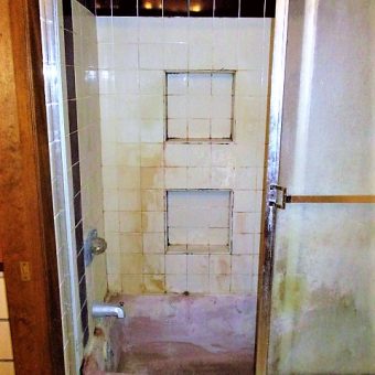 Bathroom Shower - before